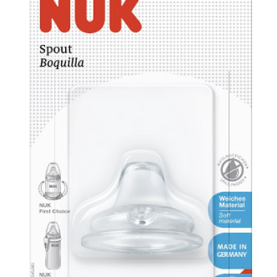 NUK FC SPOUT SILICONE SEA 1 BLC