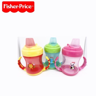 FISHER PRICE 8OZ DRINKING CUP W HANDLE & SOFT SPOUT