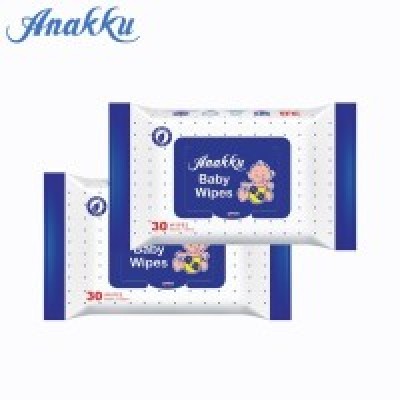 ANAKKU Wet Tissue 30's x 2