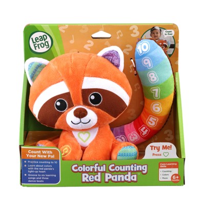 COLORFUL COUNTING RED PANDA