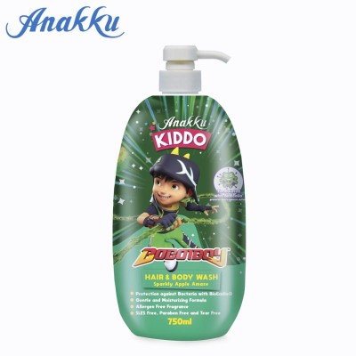 ANAKKU KIDDO HAIR & BODY WASH - APPLE