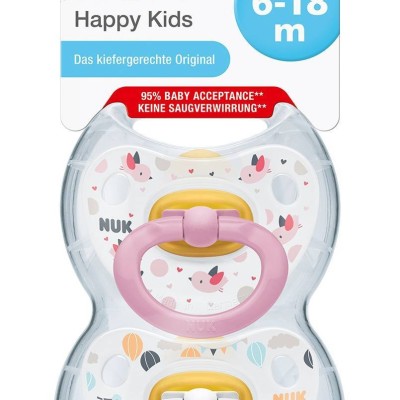 SOOTHER HAPPYDAYS S2, W COVER, 2PC BOX