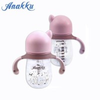 ANAKKU PPSU WIDE NECK FEEDING BOTTLE  8oz (PINK)