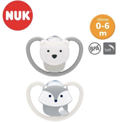 NUK PACI SI1 SPACE WTP SEA 2 BOX