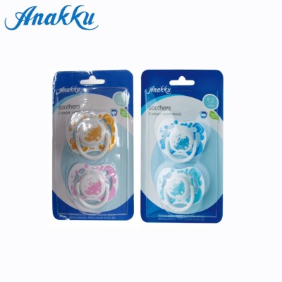 ANAKKU 2PK SYMMETRICAL SOOTHER (6-12M)