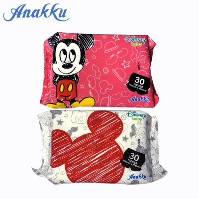 ANAKKU DISNEY BABY WIPES 30'S