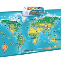 TOUCH & LEARN WORLD MAP