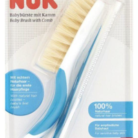 NUK BABY BRUSH WITH COMB BLC