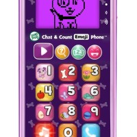 CHAT & COUNT EMOJI PHONE, VIOLET