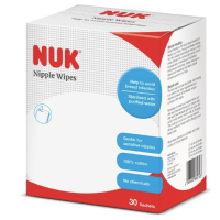 NIPPLE WIPES 30 SACHETS BOX