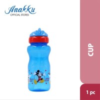 ANAKKU DISNEY FINGER GRIP FLIP TOP W STRAW (BLUE)