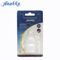 ANAKKU 2PCS SUPERSOFT REGULAR TEATS - L