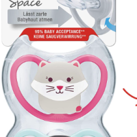 NUK PACI SI3 SPACE SEA 2 BOX