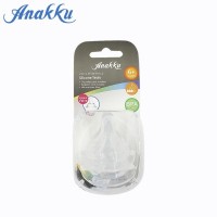 ANAKKU 2PCS WIDE NECK DUO VALVE TEATS - L