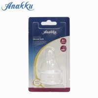 ANAKKU 2PCS SILICONE LONG TEATS - L